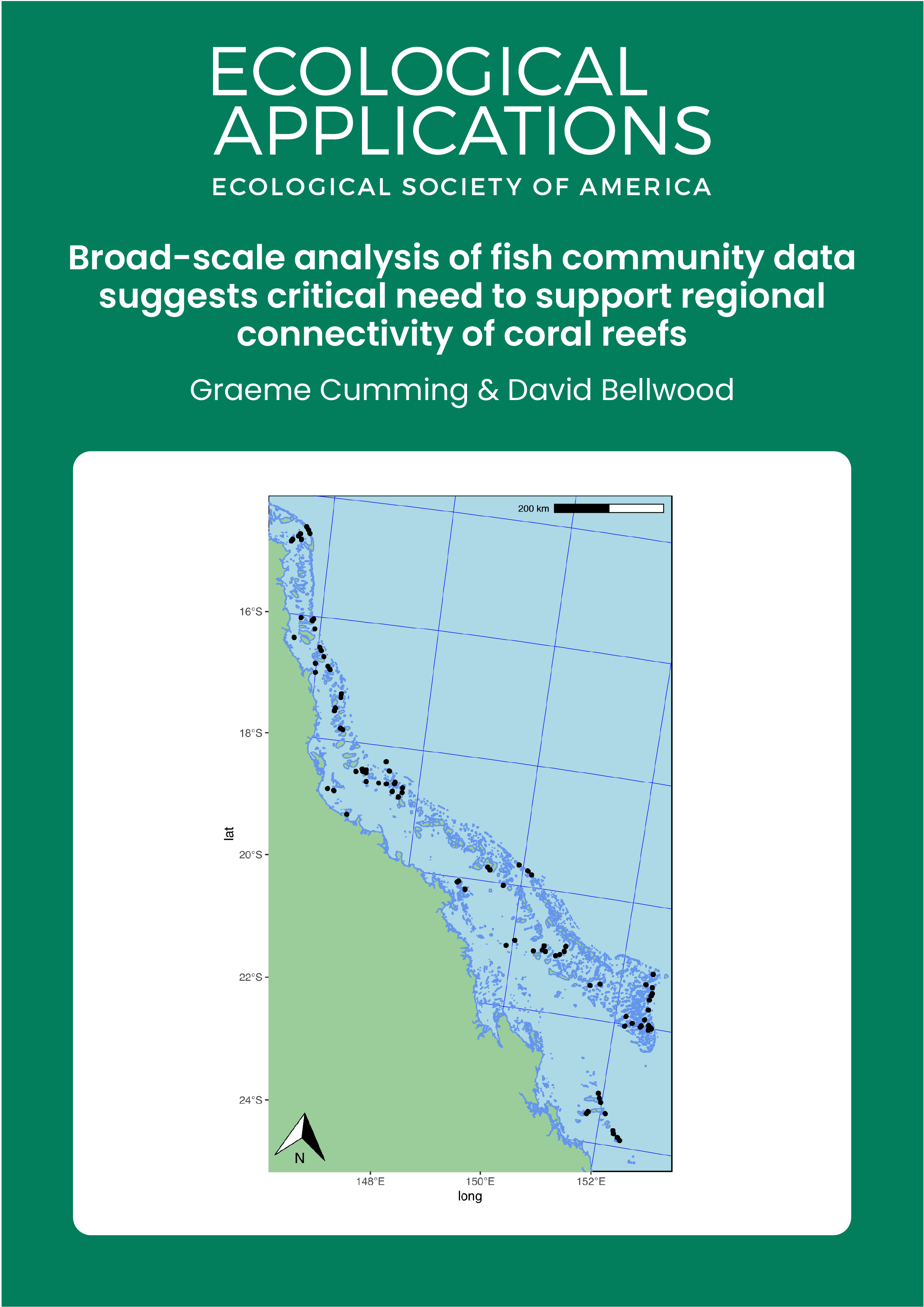 Broad-scale analysis of fish community data suggests critical need to support regional connectivity of coral reefs